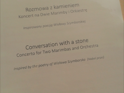 Koncert na 2 marimby i orkiestrę symfoniczną